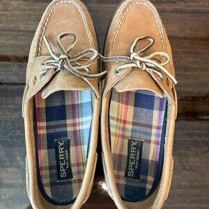Women's Sperry Top Sider - Light Tan - Size 7.5M